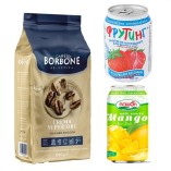 Кофе в зернах и 2 напитка